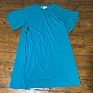 Michael Kors T-shirt dress women turquoise green blue‎